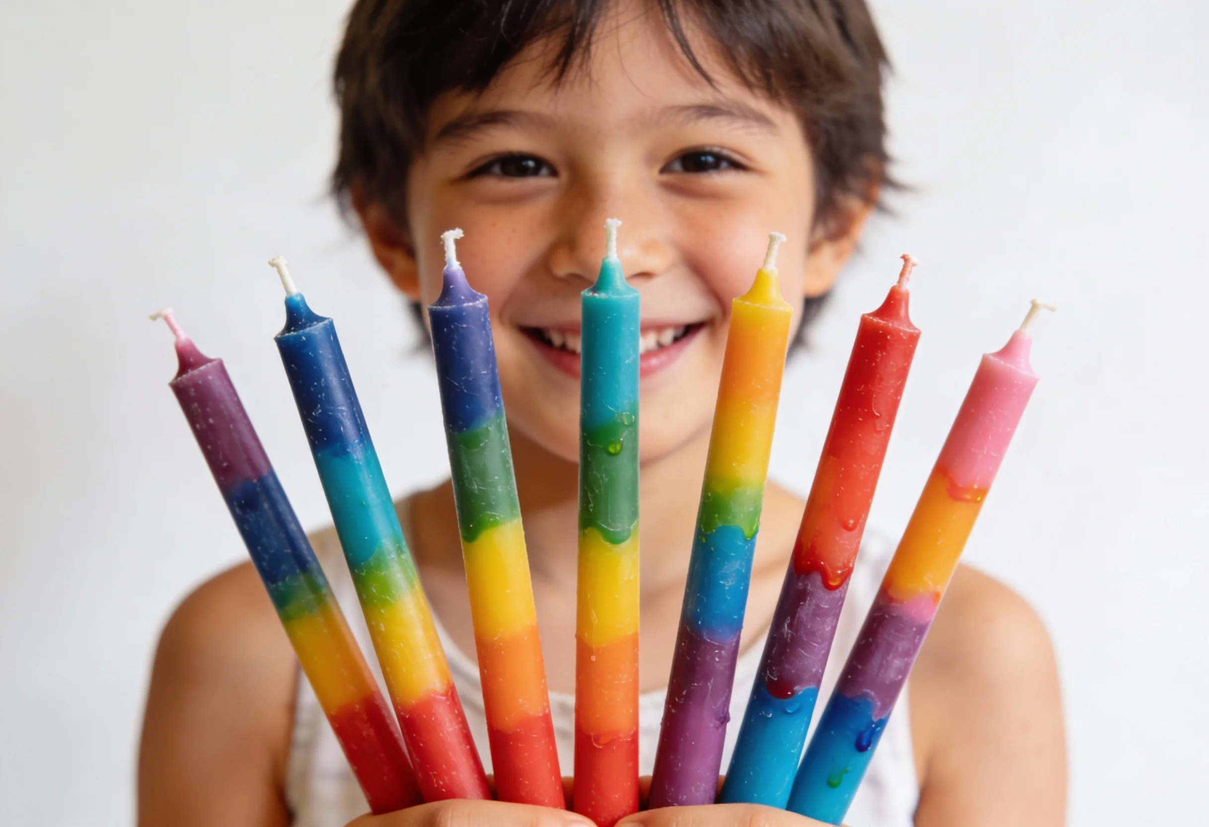 Kinderfeestje Kinderfeestje kaarsen dippen