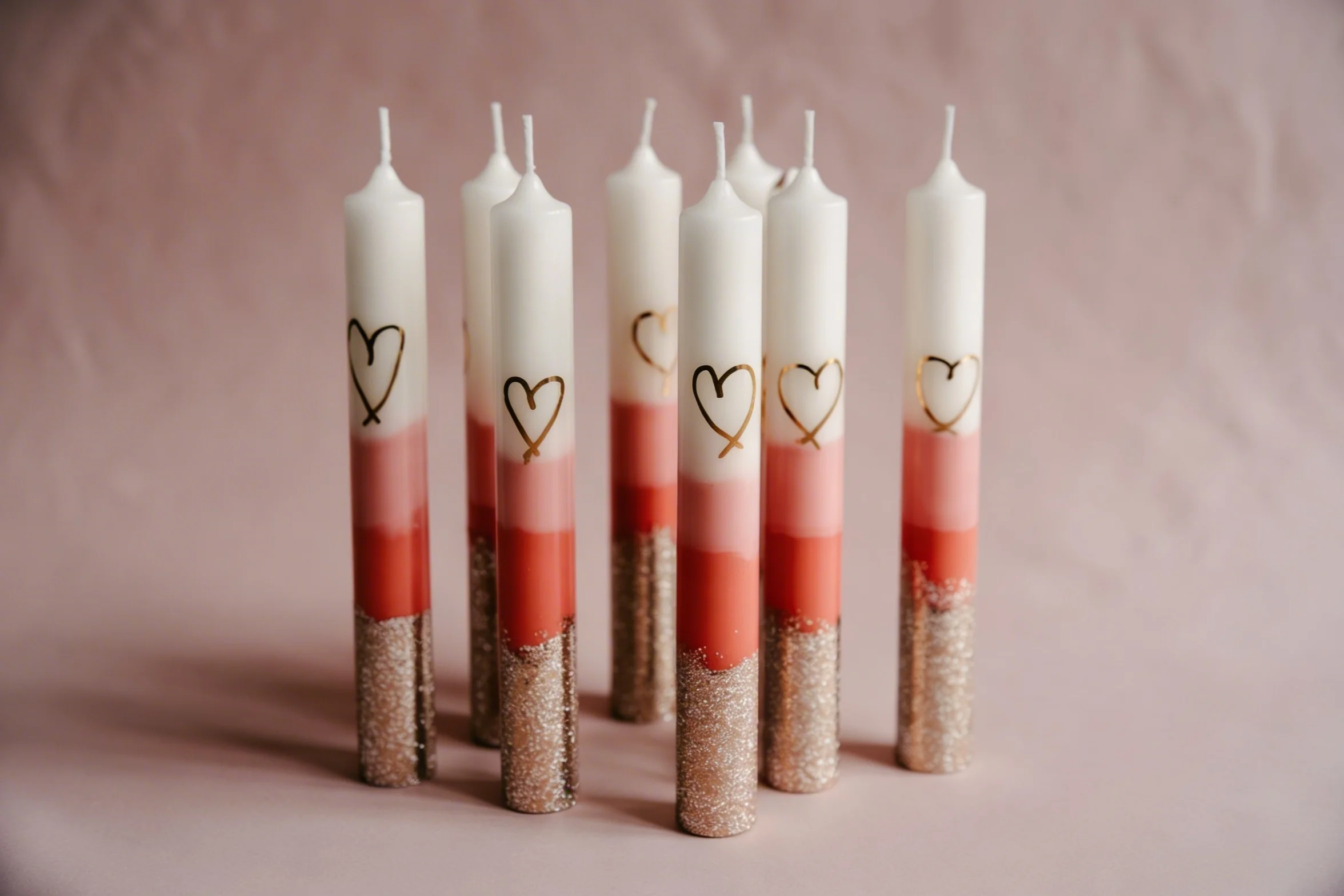 Kersteditie kaarsen dippen met z’n tweeën