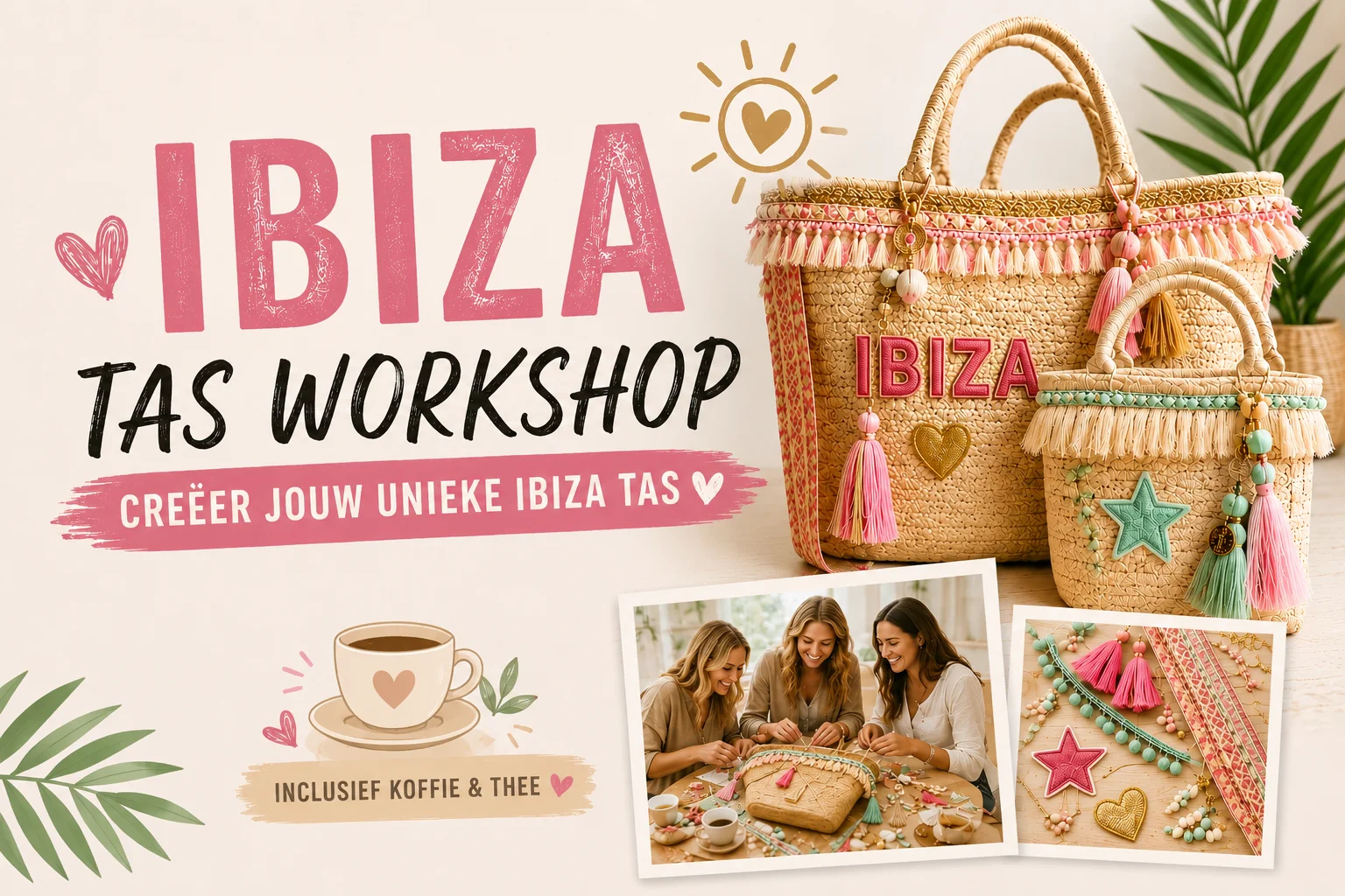 Maak je eigen Ibiza tas